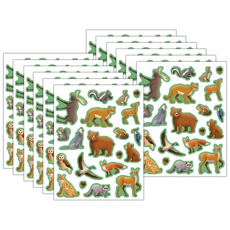 TEACHER CREATED RESOURCES Woodland Animals Stickers, 20 Designs, 1440PK 7093